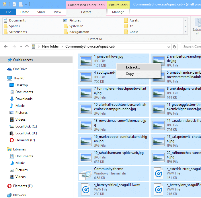Extract Wallpapers From Themepack And Deskthemepack - Change View File Explorer - HD Wallpaper 