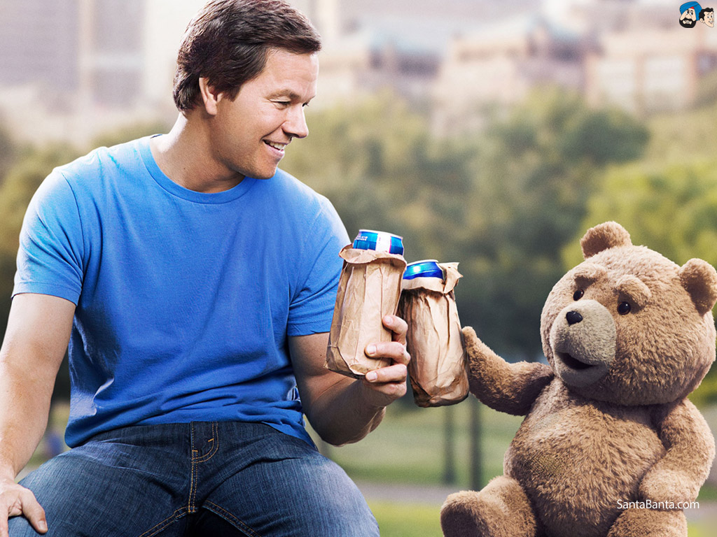 Ted - Ted Mark Wahlberg - HD Wallpaper 