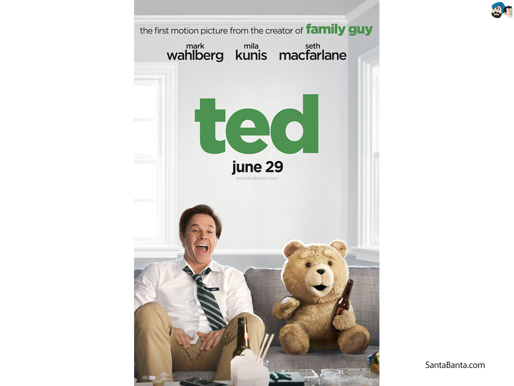 Ted - Cartelera De Del Oso Ted - HD Wallpaper 