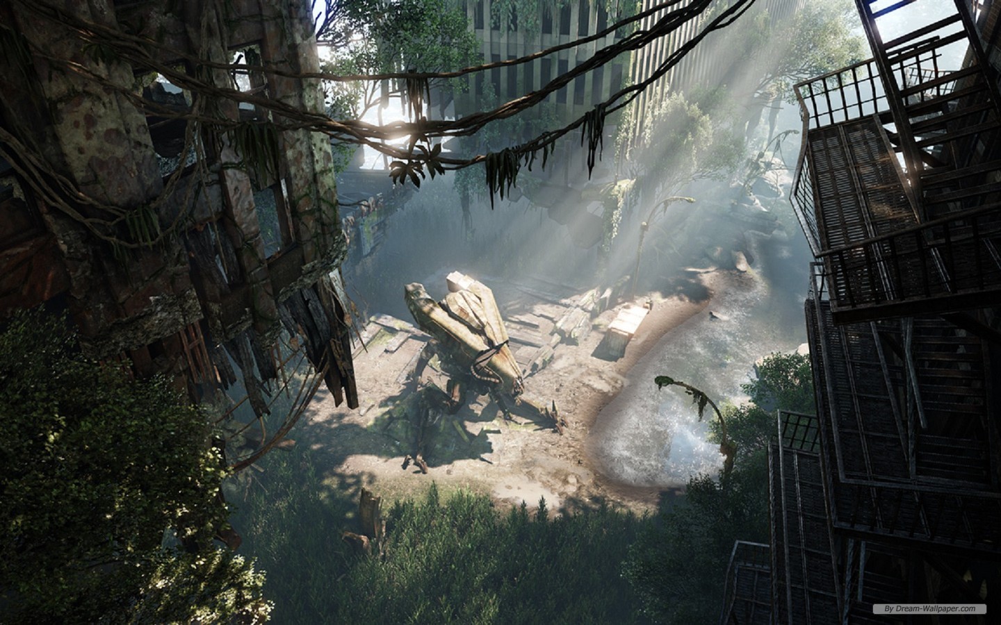 Free Game Wallpaper - Crysis 3 Concept Art - HD Wallpaper 