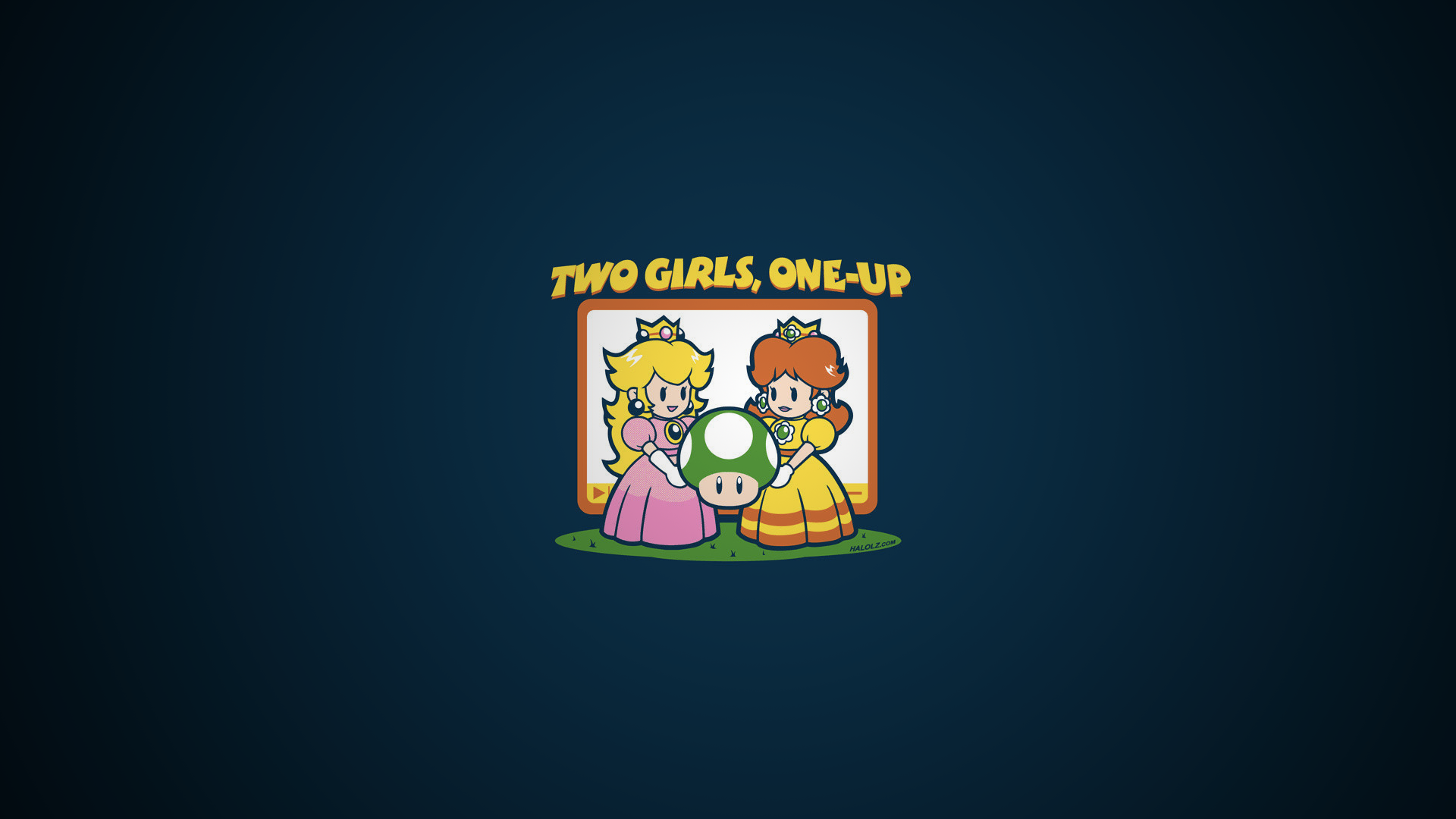 Two Girls, One Up Hd Wallpaper - Two Girls One Up - HD Wallpaper 