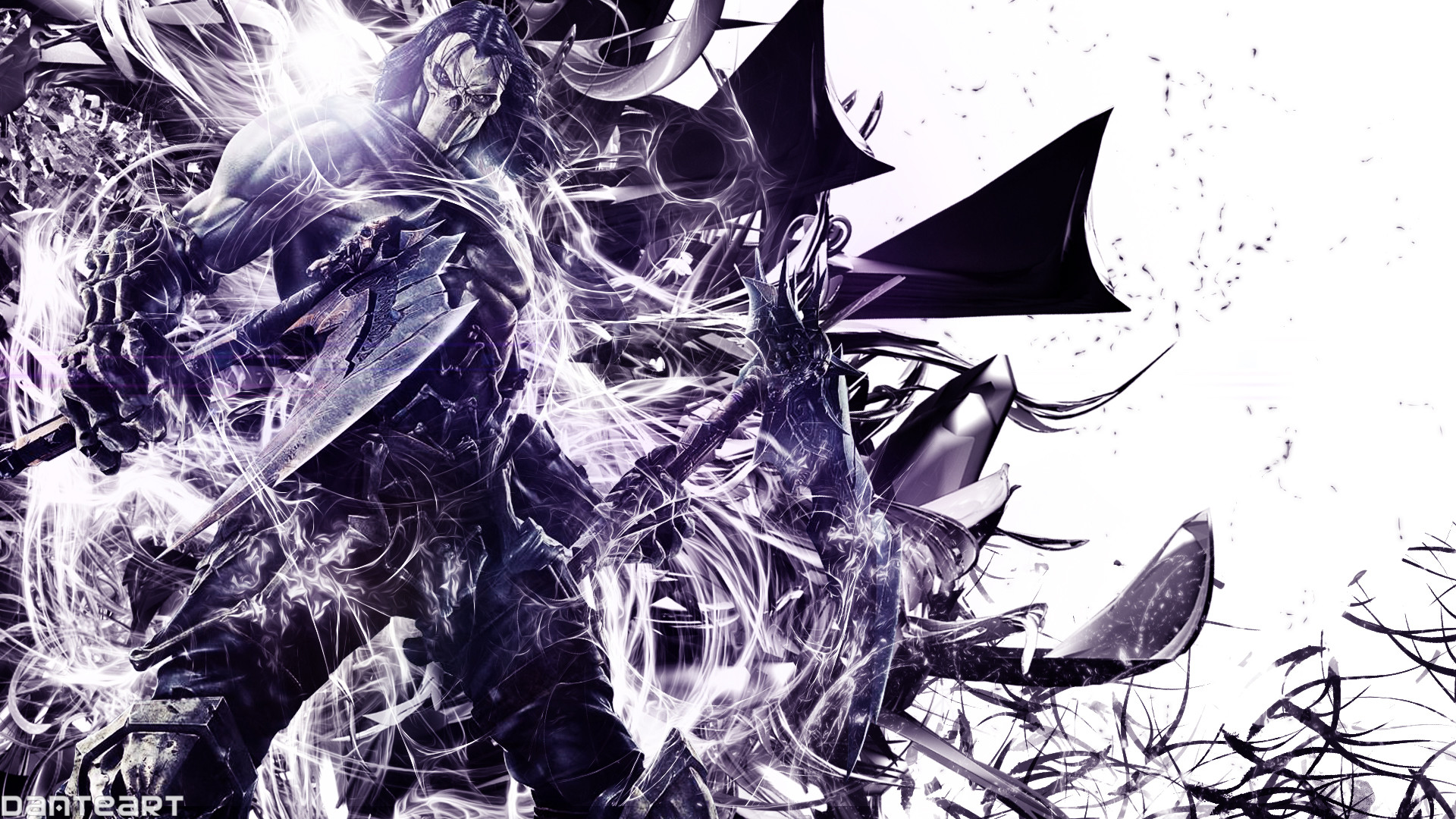 Darksiders 2 Death Wallpaper By Danteartwallpapers - Darksiders Death And War - HD Wallpaper 