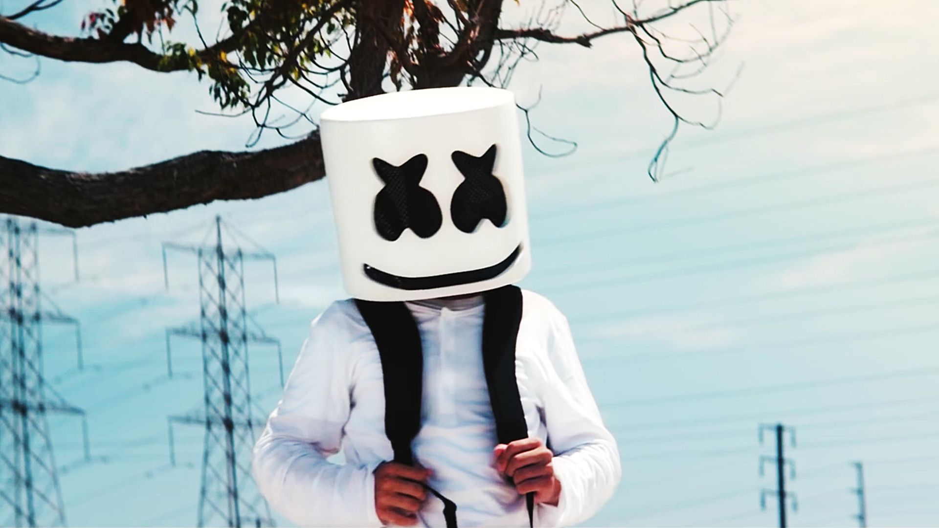 Dj Marshmello Hd Wallpaper Free Download - Marshmello Alone - HD Wallpaper 