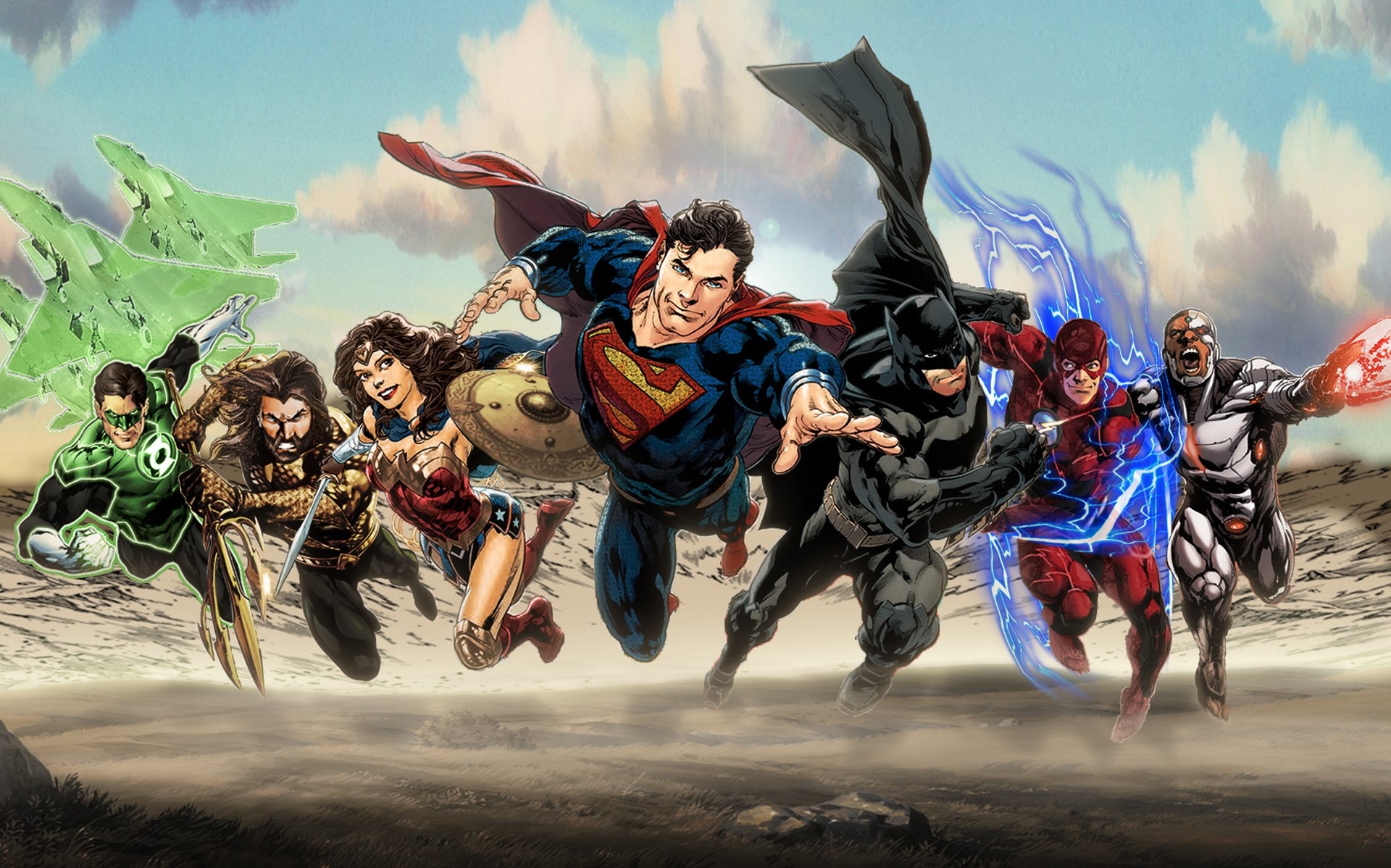 Justice League 2017 Fan Art - HD Wallpaper 