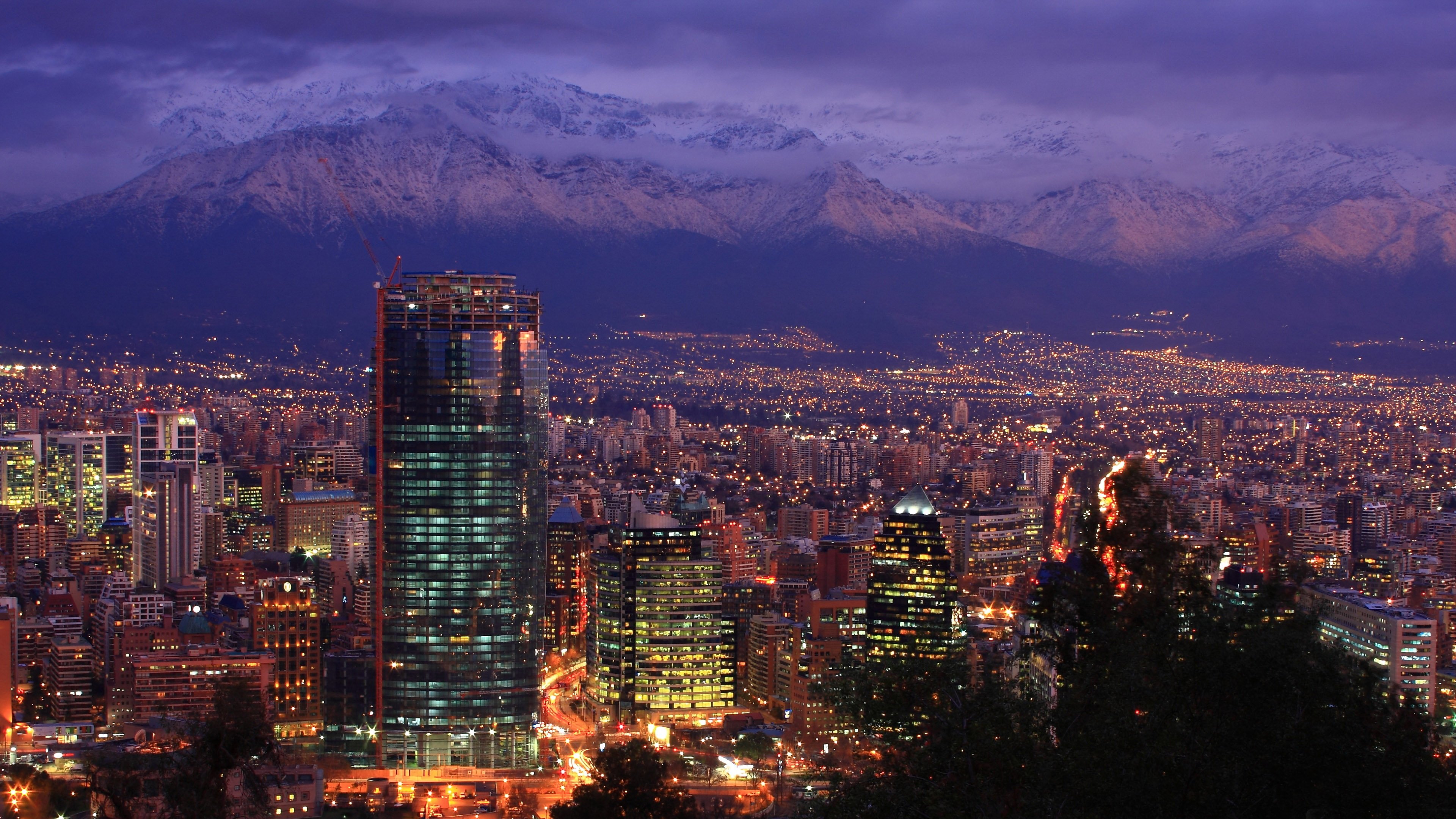 Santiago De Chile 4k - HD Wallpaper 