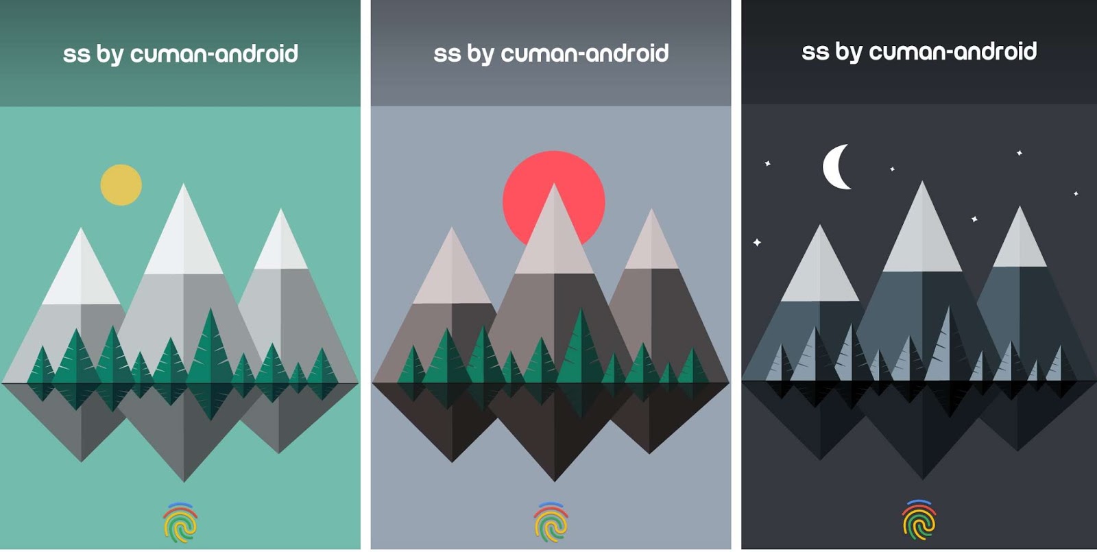 Material Island ~ Aplikasi Live Wallpaper Paling Keren - Graphic Design - HD Wallpaper 