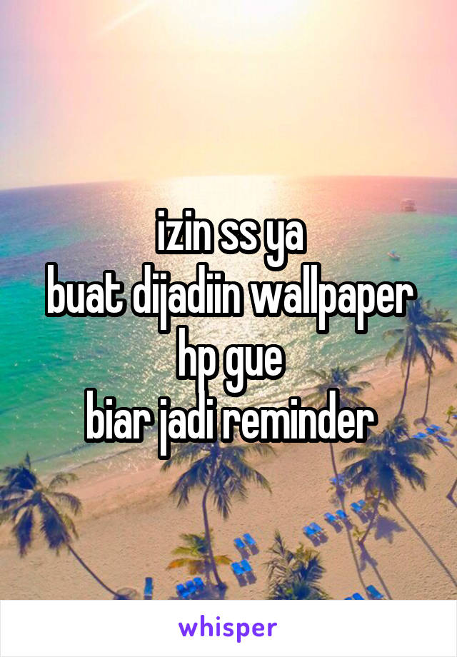 Izin Ss Ya
buat Dijadiin Wallpaper Hp Gue
biar Jadi - It's More To Life Than Sex - HD Wallpaper 