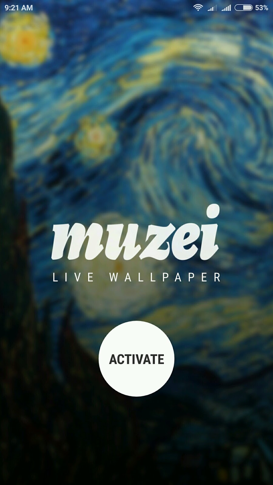 Aplikasi Live Wallpaper Terbaik Untuk Android - Starry Night Van Gogh - HD Wallpaper 