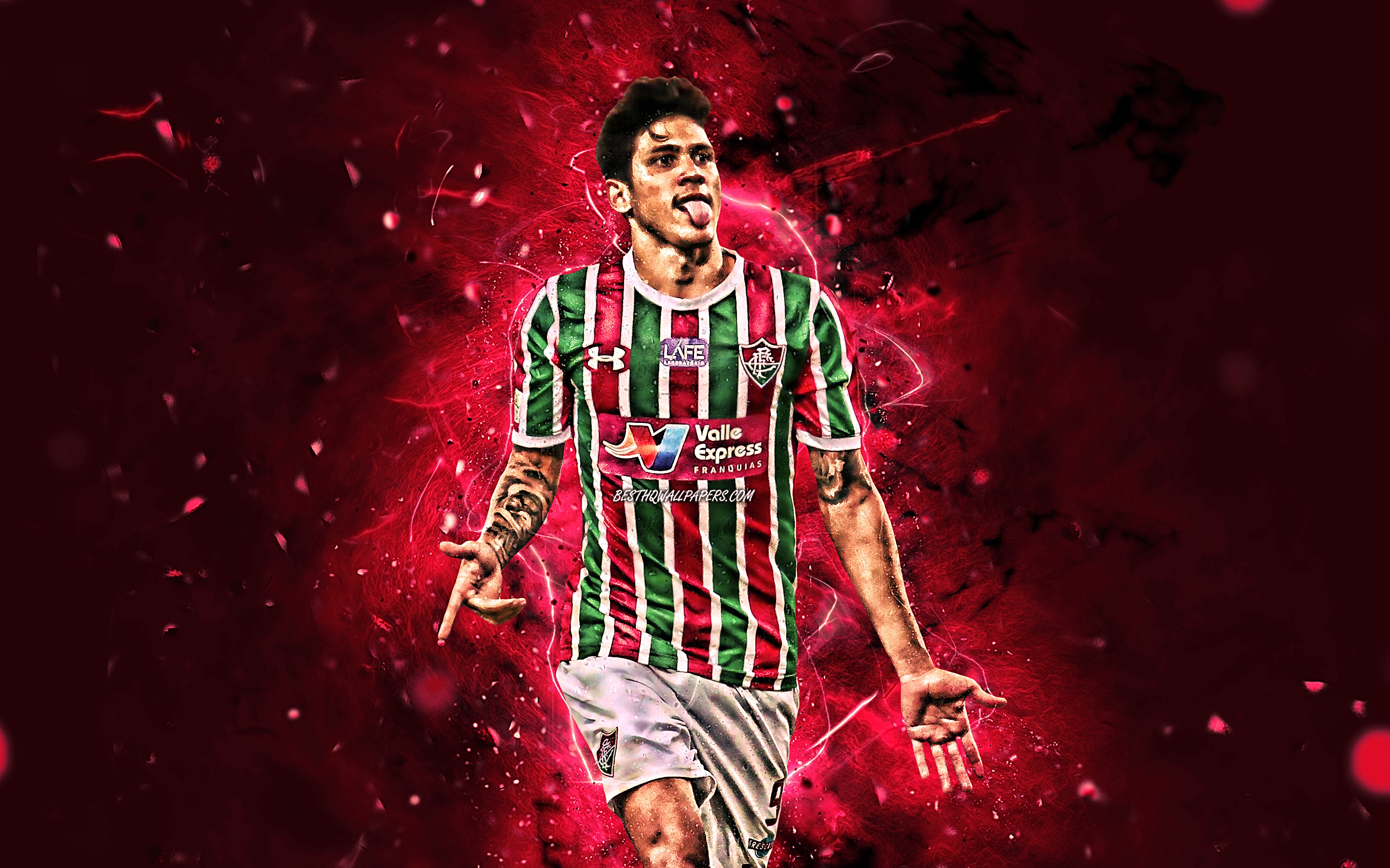 Pedro, Goal, Brazilian Footballers, Soccer, Fluminense - Quincy Promes Ajax 4k - HD Wallpaper 