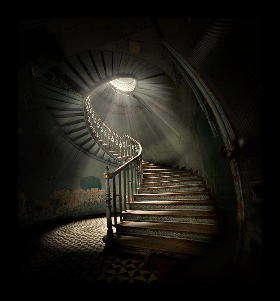Spiral Stairway To Heaven - HD Wallpaper 