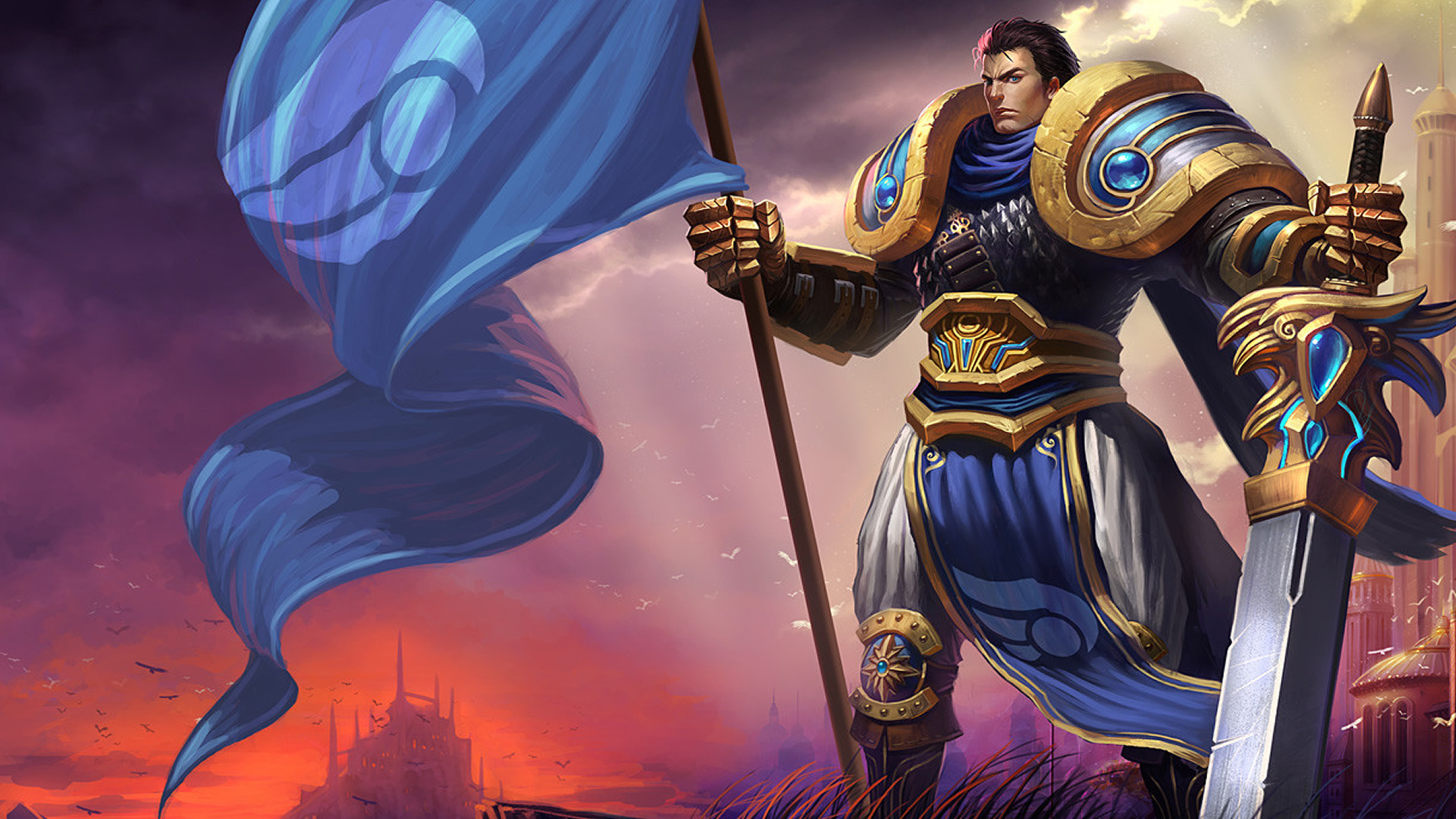 League Of Legends Knight - HD Wallpaper 