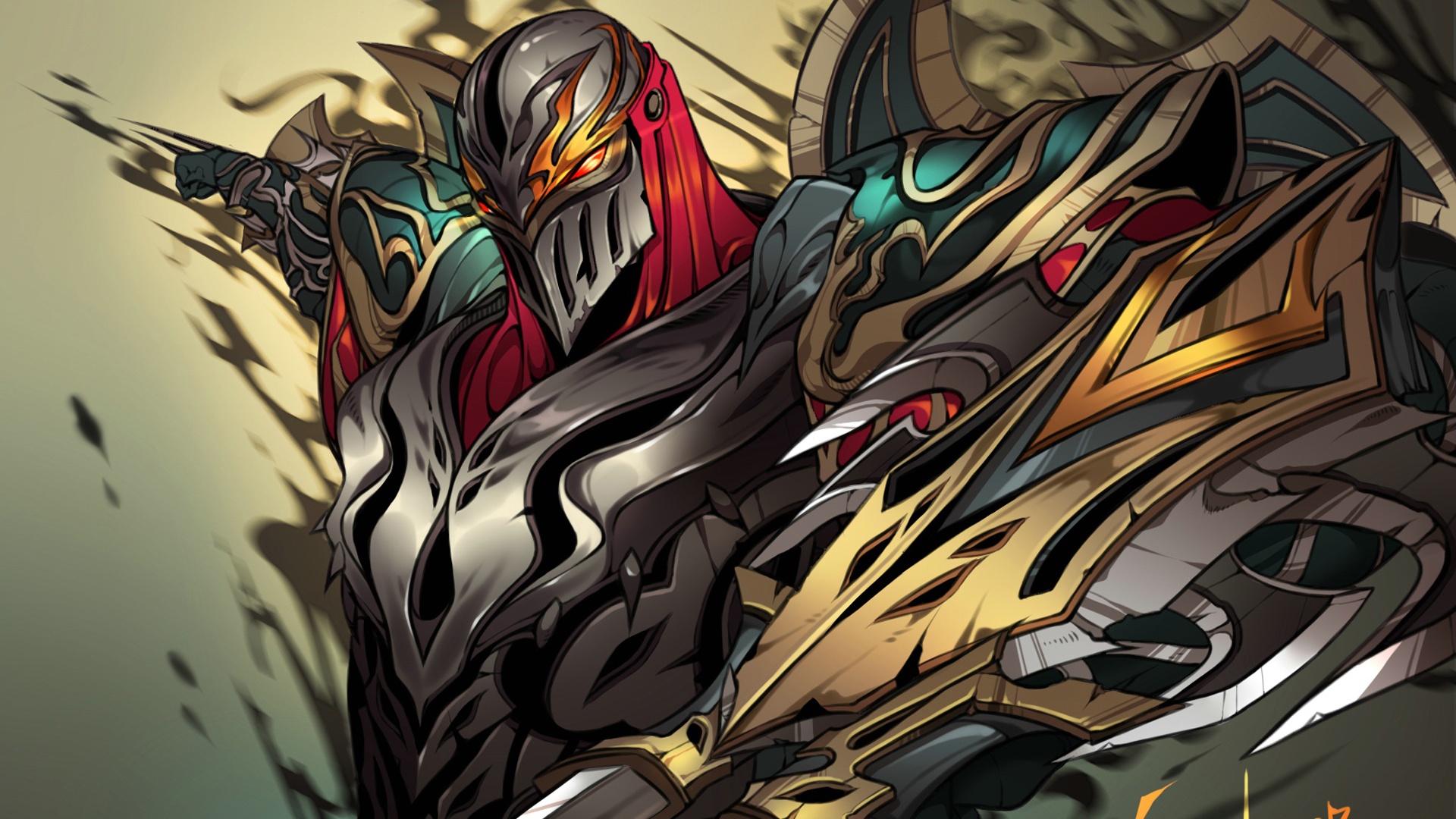 Zed Photos - Zed Fan Art League Of Legends - HD Wallpaper 