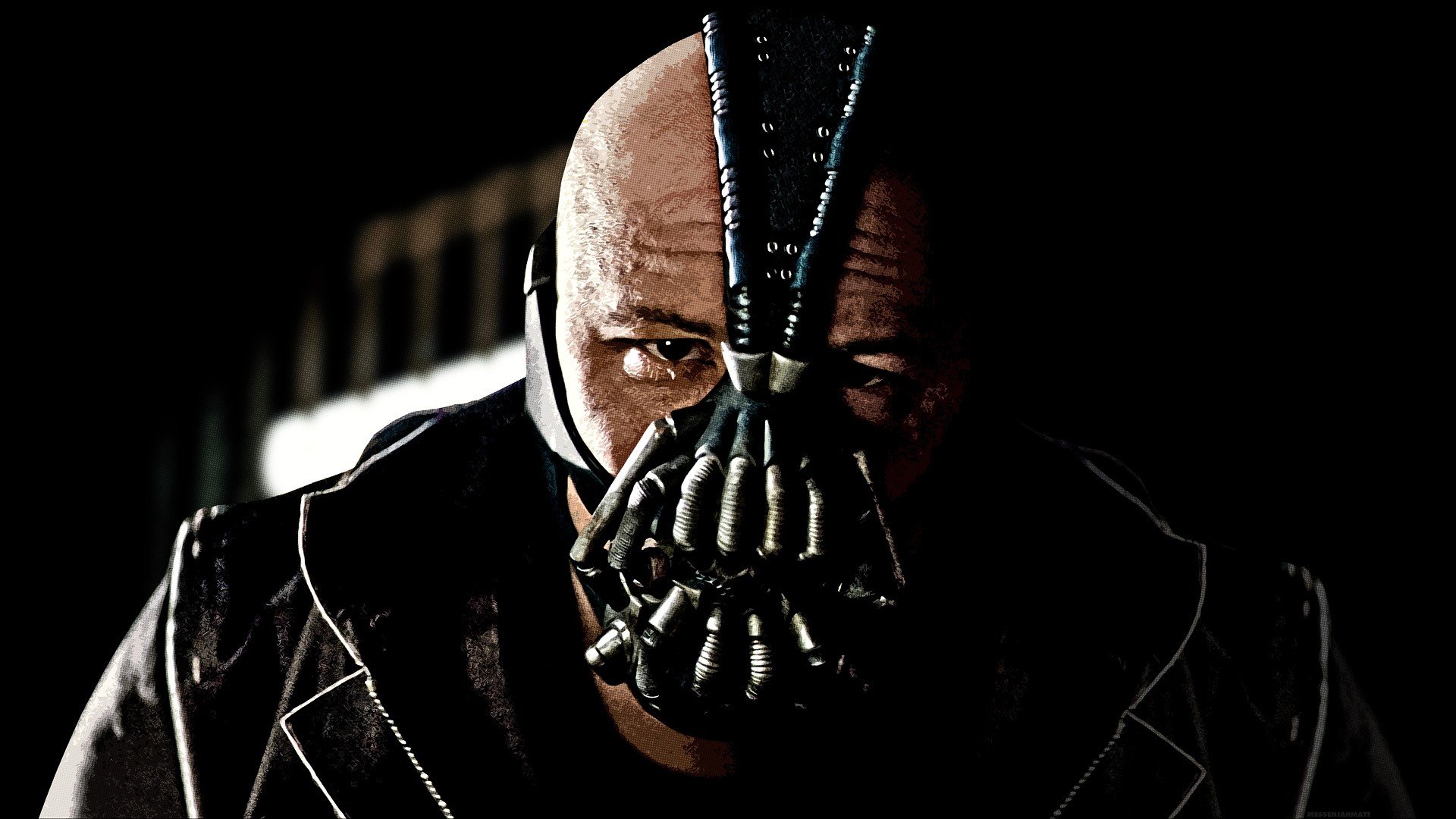 High Resolution The Dark Knight Rises Full Hd Wallpaper - Dark Knight Rises Bane - HD Wallpaper 