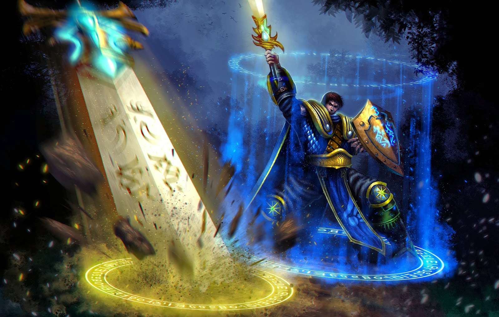 Garen League Of Legends Wallpaper - Garen Wallpaper 4k Lol - HD Wallpaper 