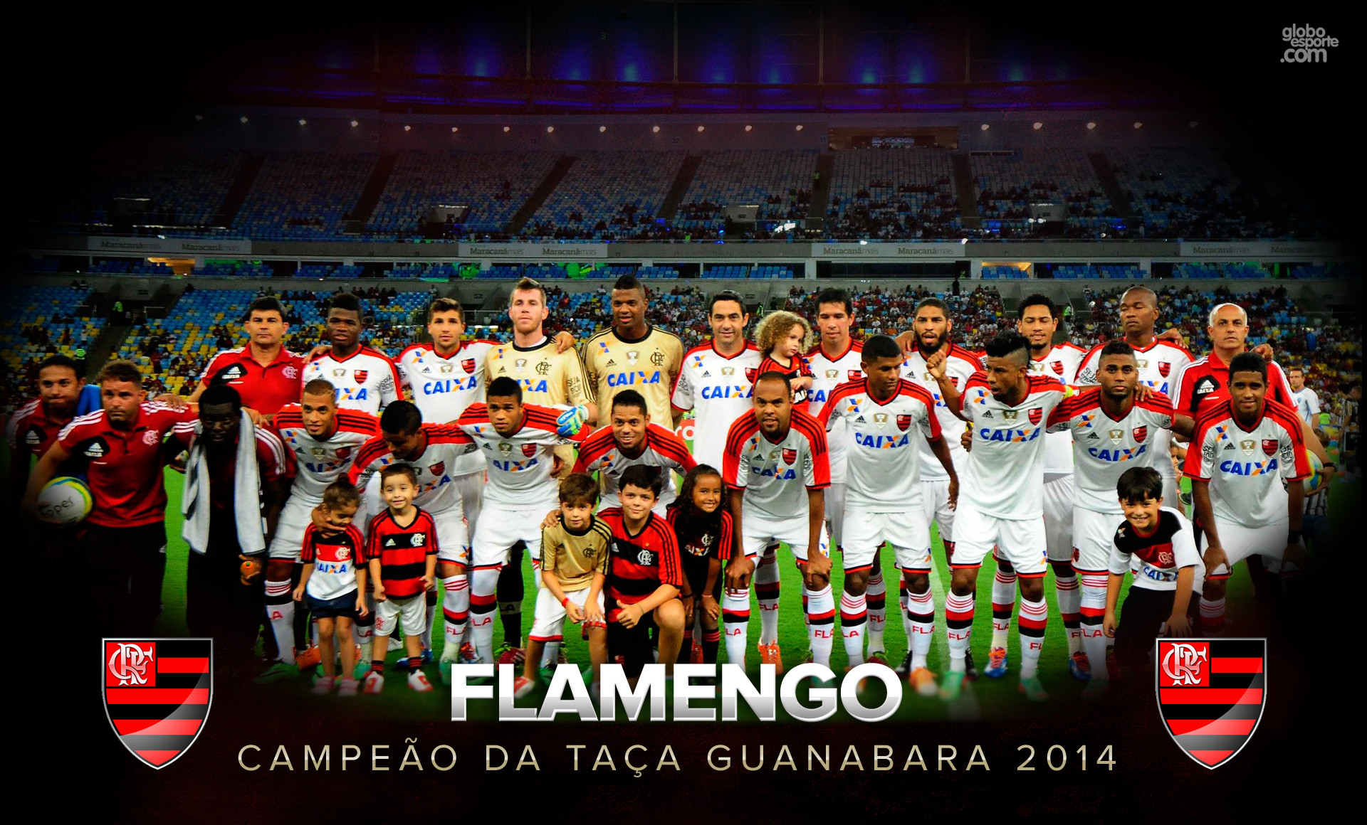 Flamengo Campeã£o Da Taã§a Guanabara - Flamengo - HD Wallpaper 