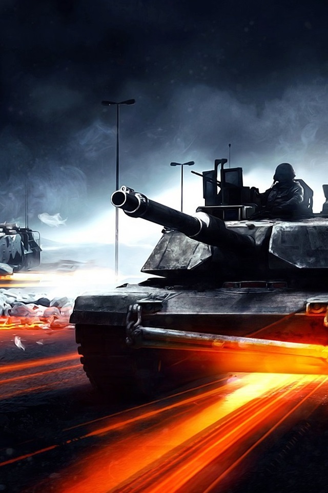 Iphone Wallpaper Battlefield 3 Tanks - Battlefield Tank Wallpaper Hd - HD Wallpaper 