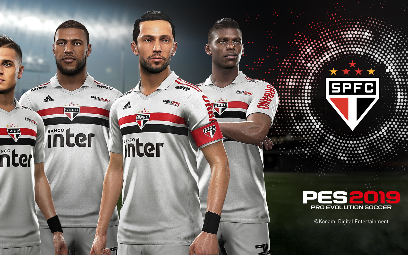 Pro Evolution Soccer 2019 Wallpaper In - Jogadores Do São Páulo 2019 - HD Wallpaper 