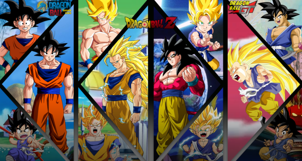 Goku Evoluciones - HD Wallpaper 