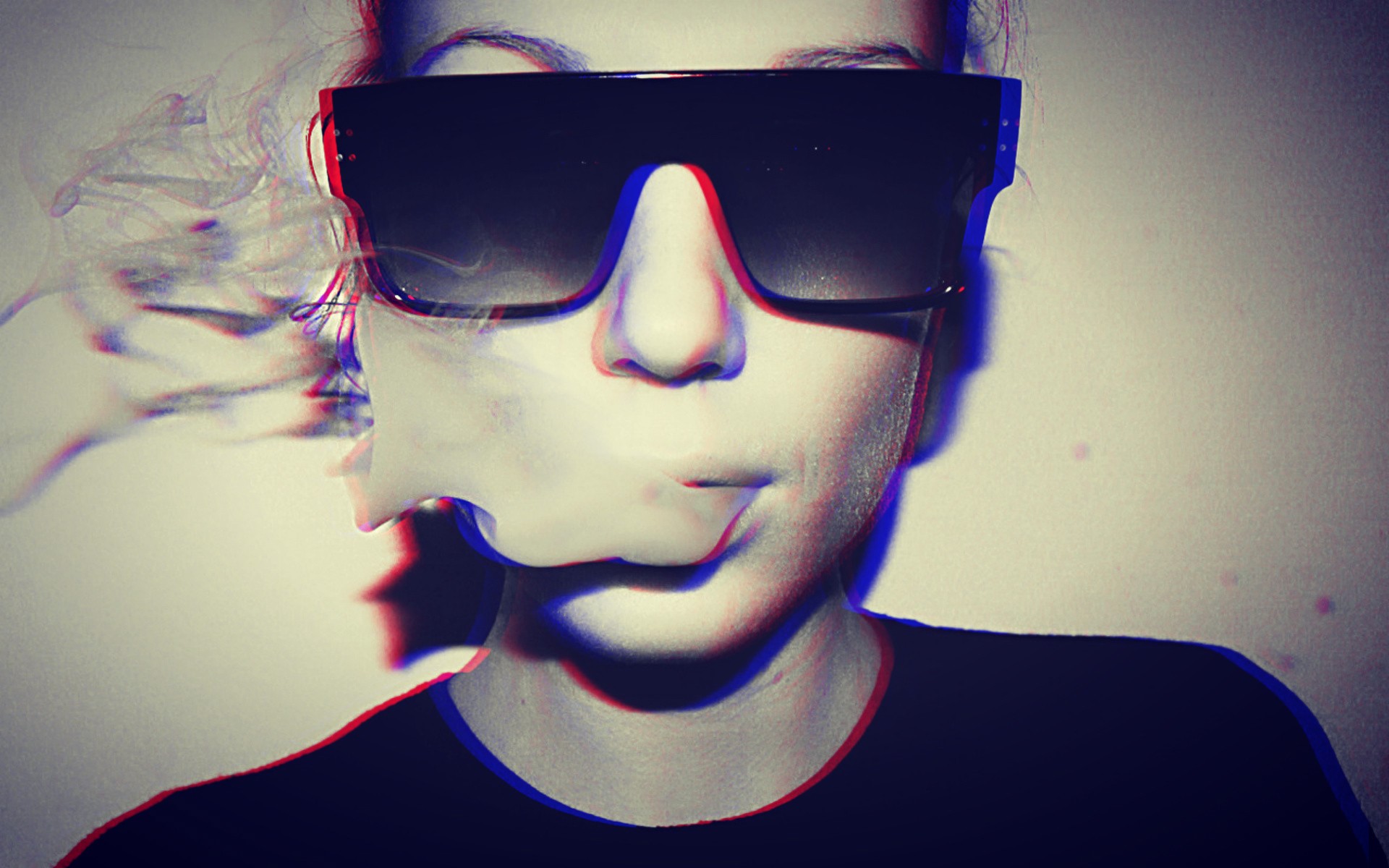 Girl Smoke Weed Wallpaper 3d - HD Wallpaper 