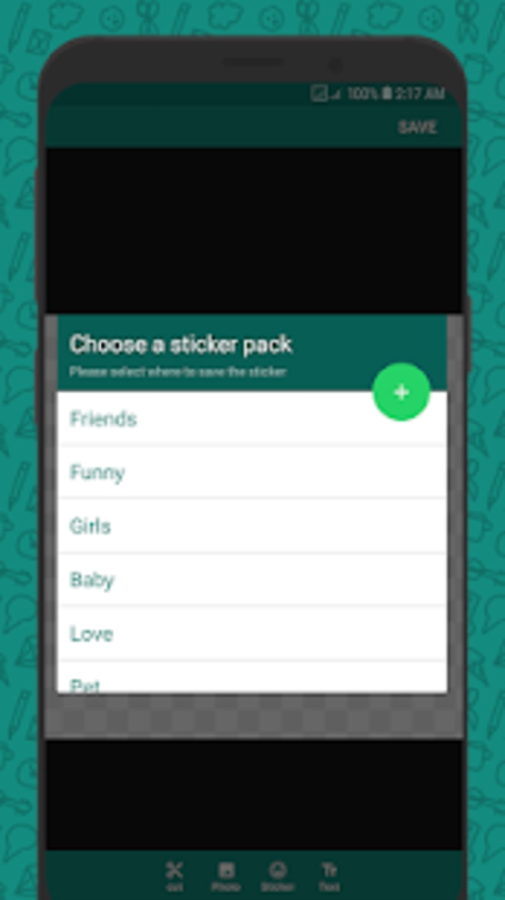Whatsapp Sticker Maker - Android Application Package - HD Wallpaper 