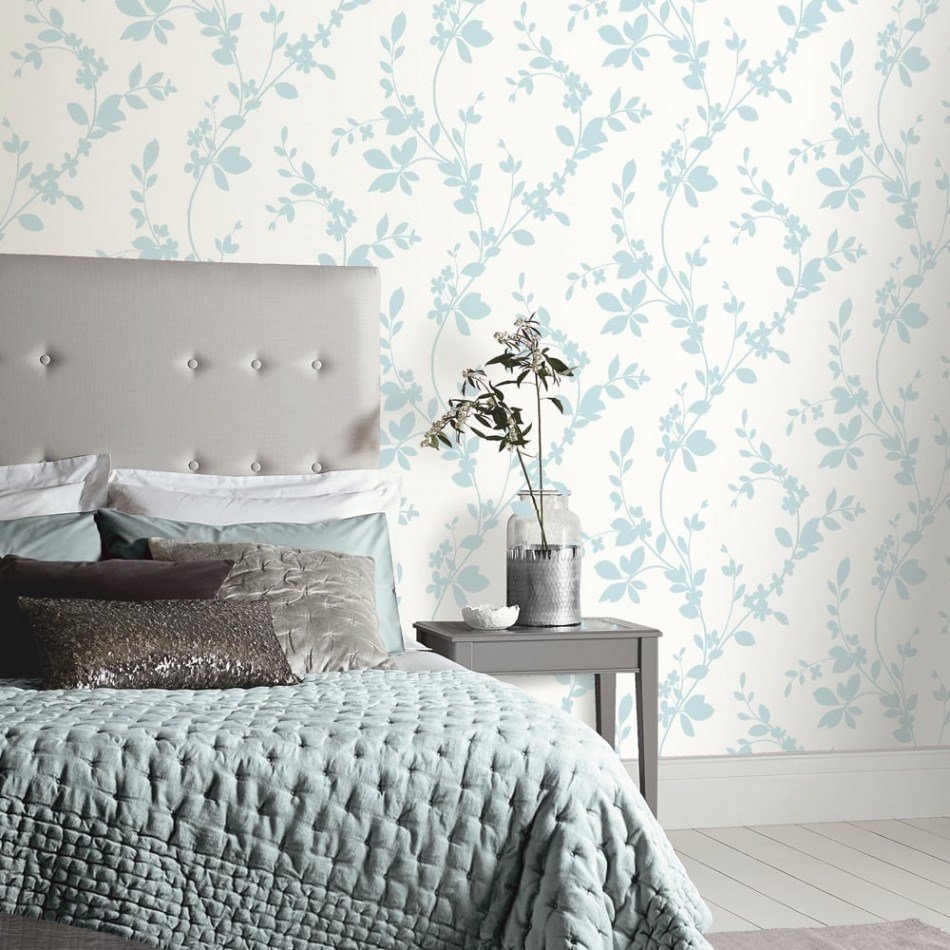 Grey Wallpaper For Bedroom - HD Wallpaper 