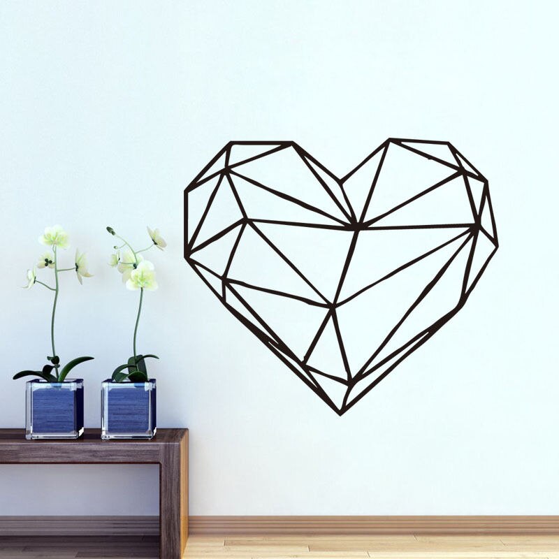 3d Heart Shape Drawing - HD Wallpaper 