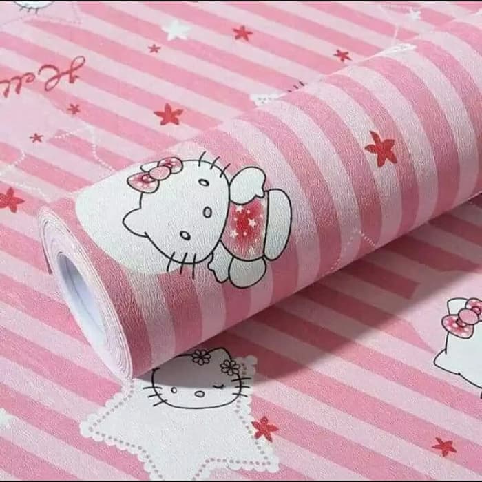 Dinding Kamar Hello Kitty - HD Wallpaper 