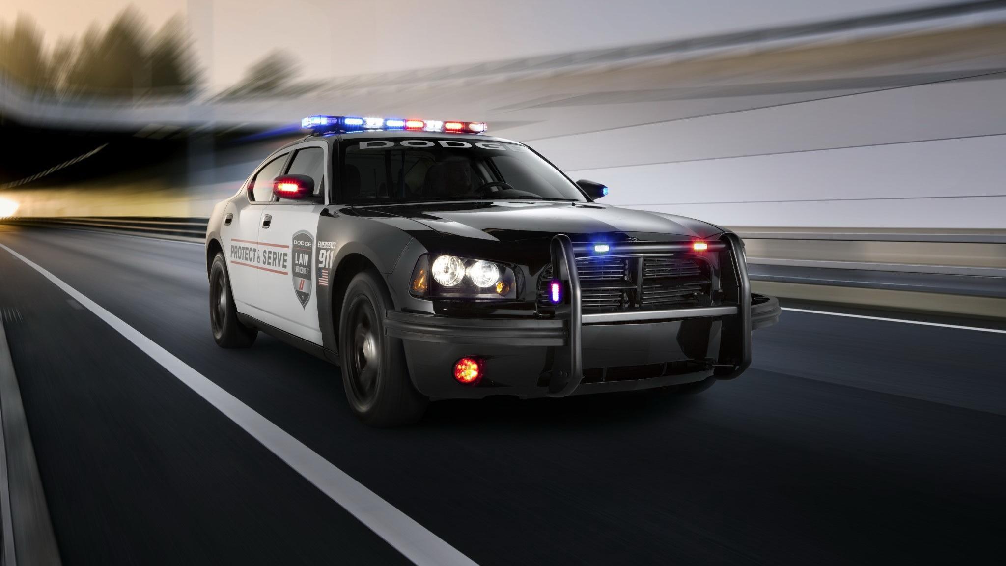 Wallpaper Polisi - Background Police Car Hd - HD Wallpaper 