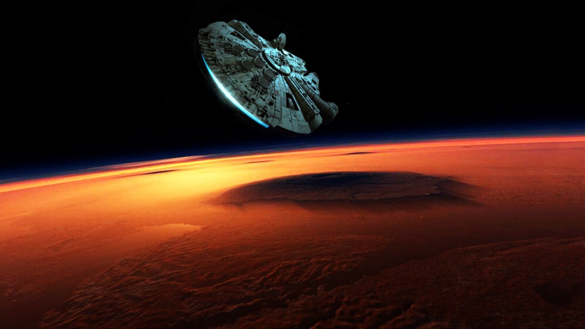 Star Wars - Star Wars Planet Background - HD Wallpaper 