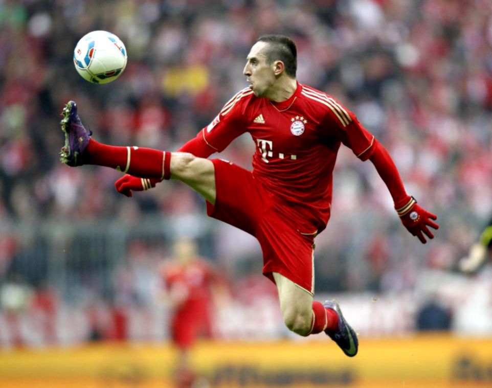 New Franck Ribery Bayern Munchen 2013 Full Hd Wallpaper - Franck Ribery Hd - HD Wallpaper 