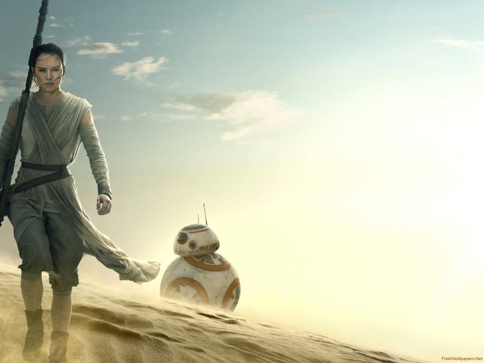 Star Wars 4k Rey - HD Wallpaper 