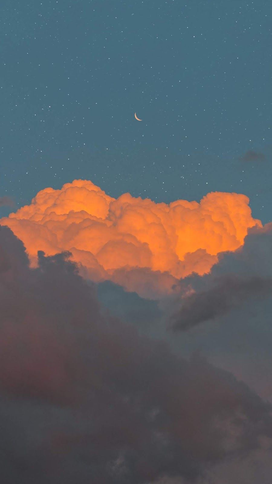 Crescent Moon - HD Wallpaper 