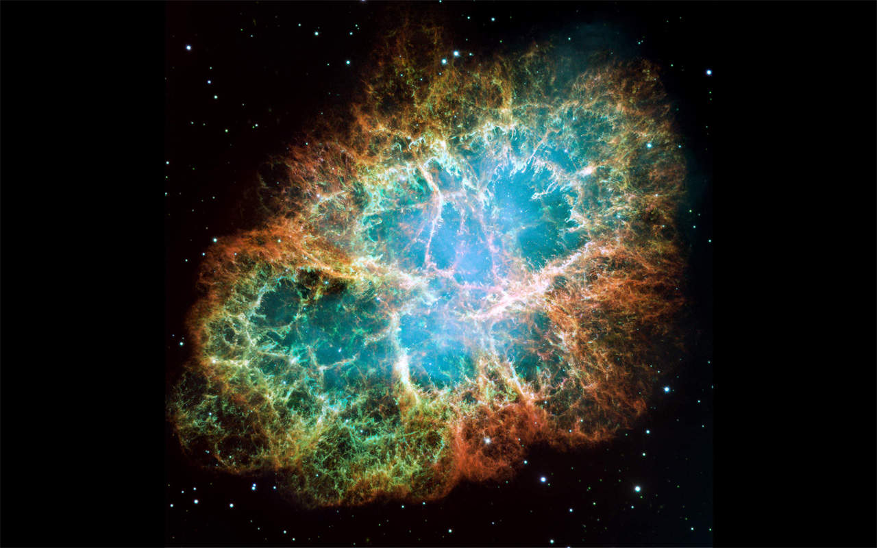 Crab Nebula Pulsar - HD Wallpaper 