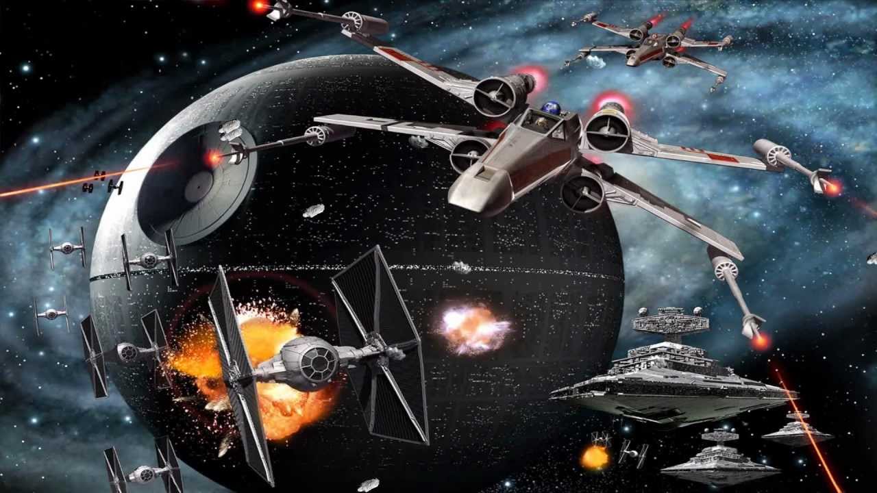 Star Wars Space War - HD Wallpaper 