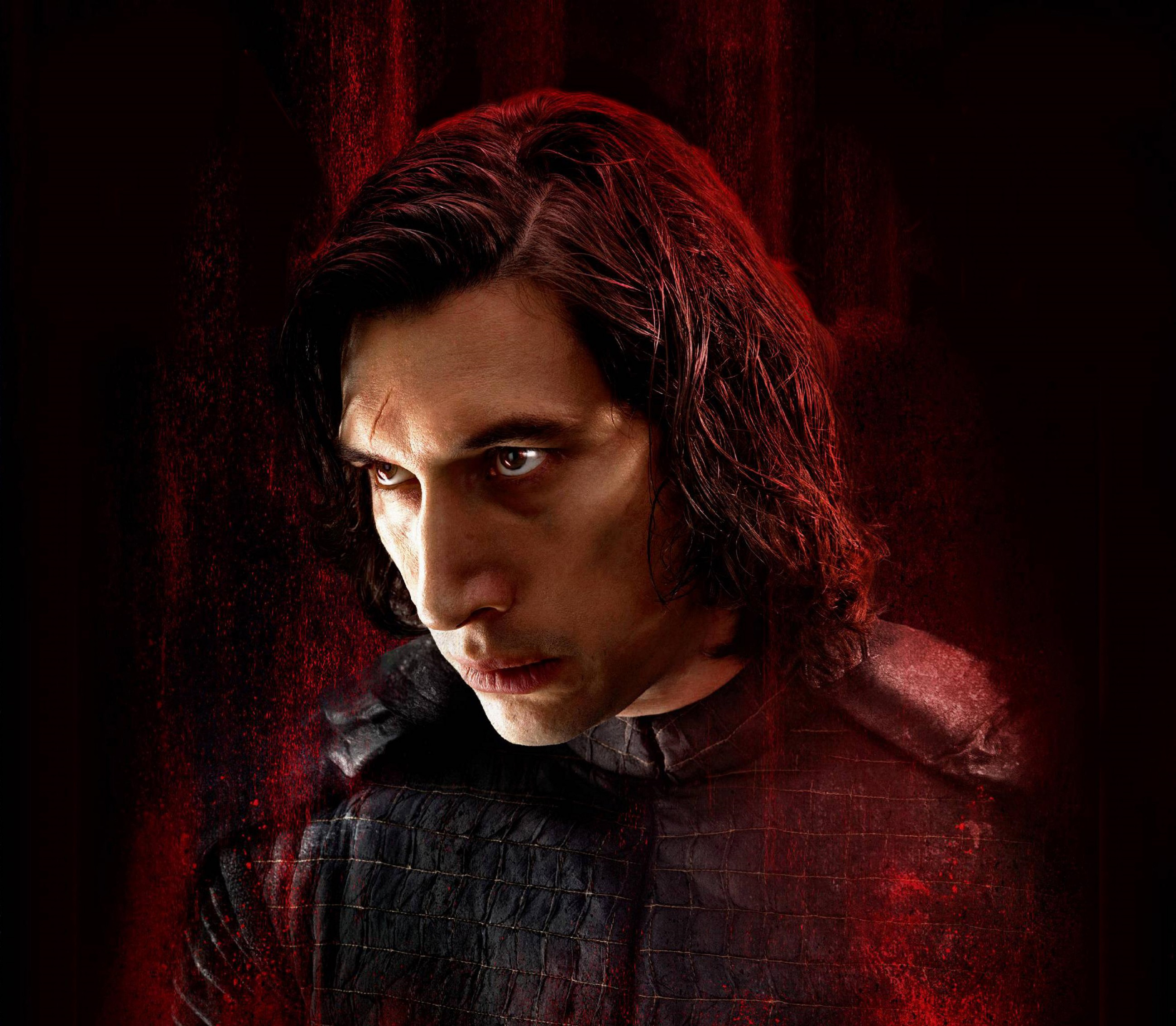 Last Jedi Adam Driver Kylo Ren - HD Wallpaper 