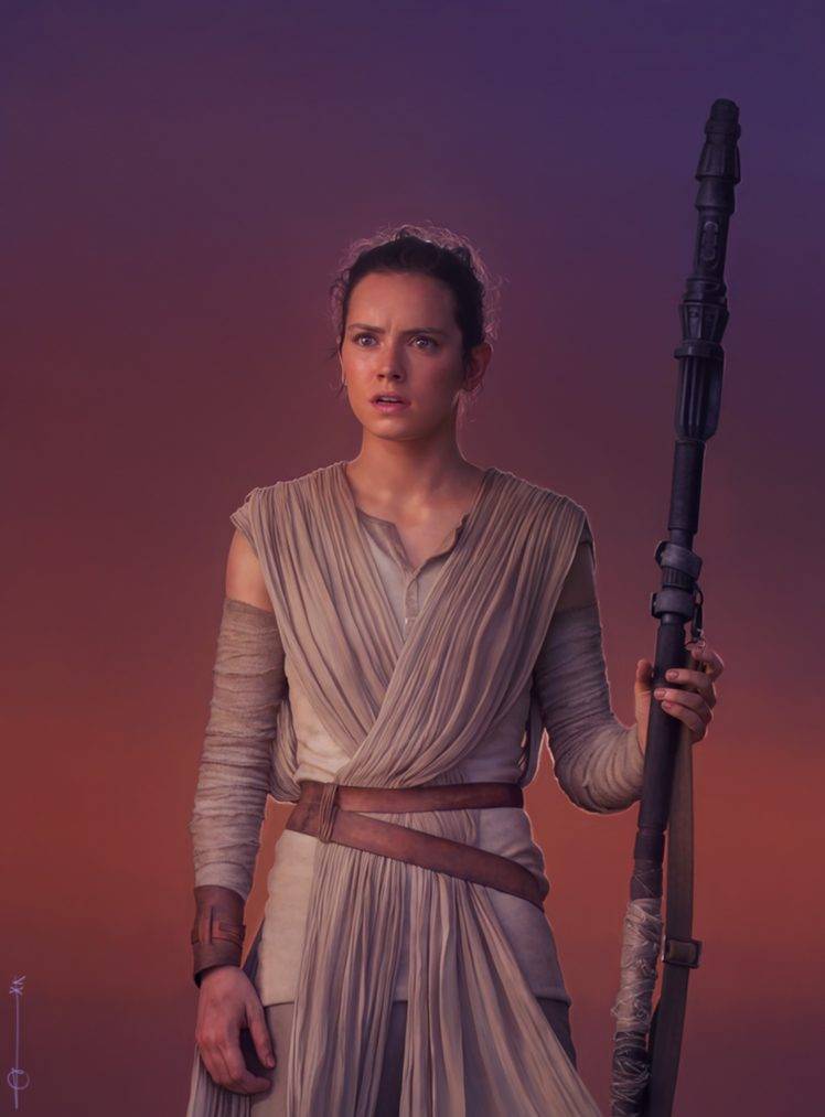Rey Star Wars Wallpaper Hd Phone - HD Wallpaper 