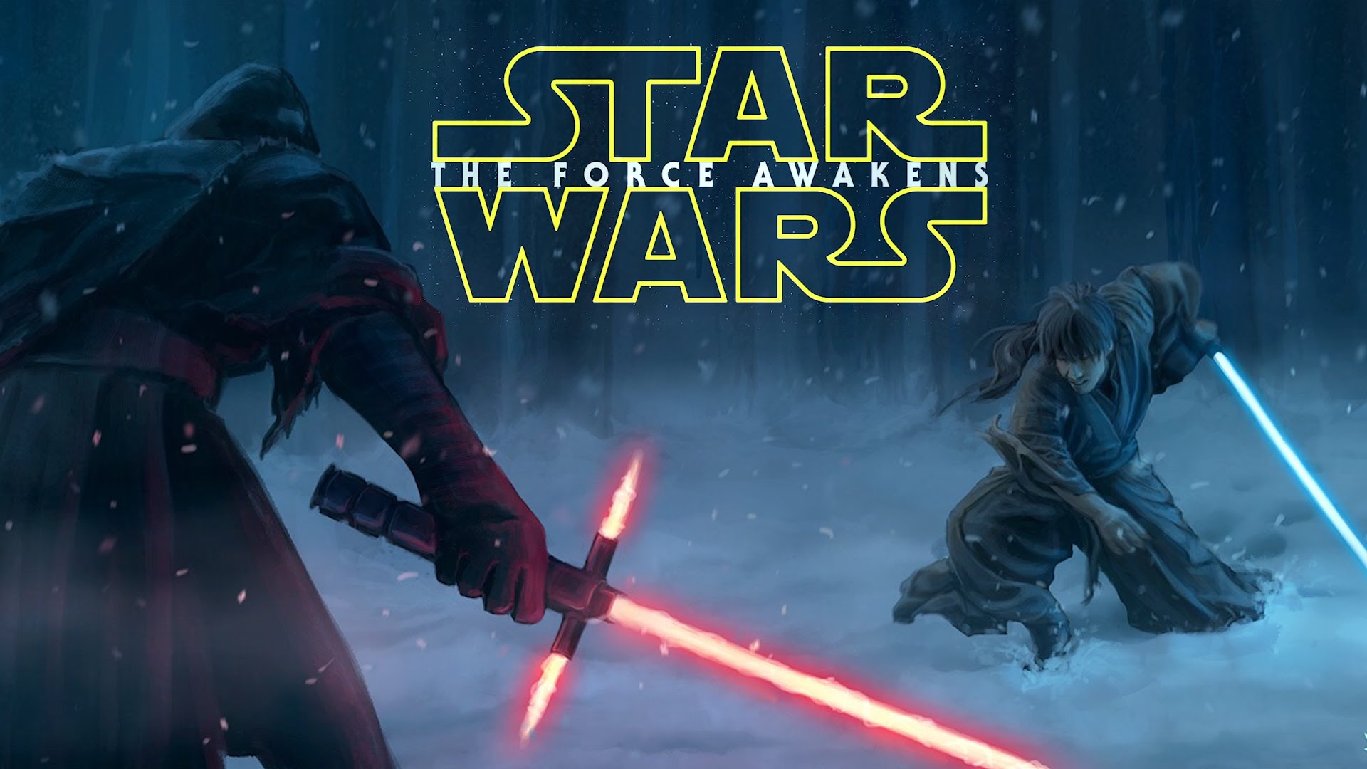 The Force Awakens - Star Wars The Force Awakens - HD Wallpaper 
