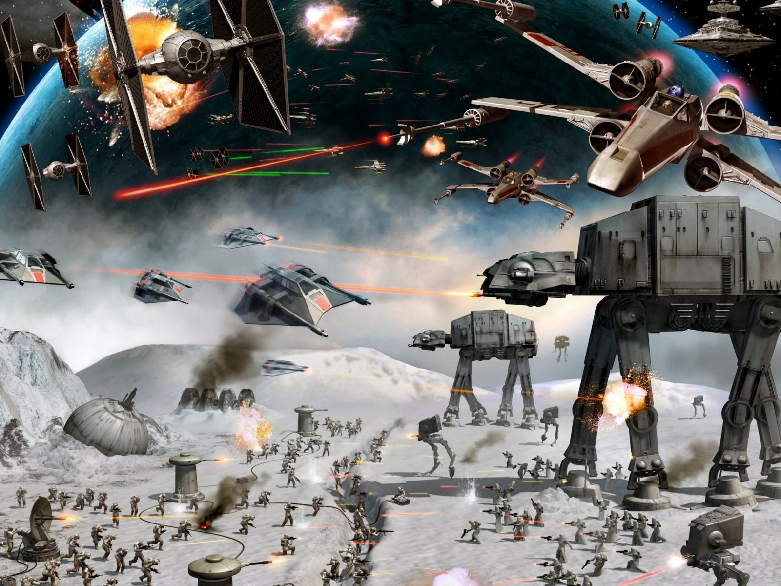 Star Wars Pc Background - HD Wallpaper 