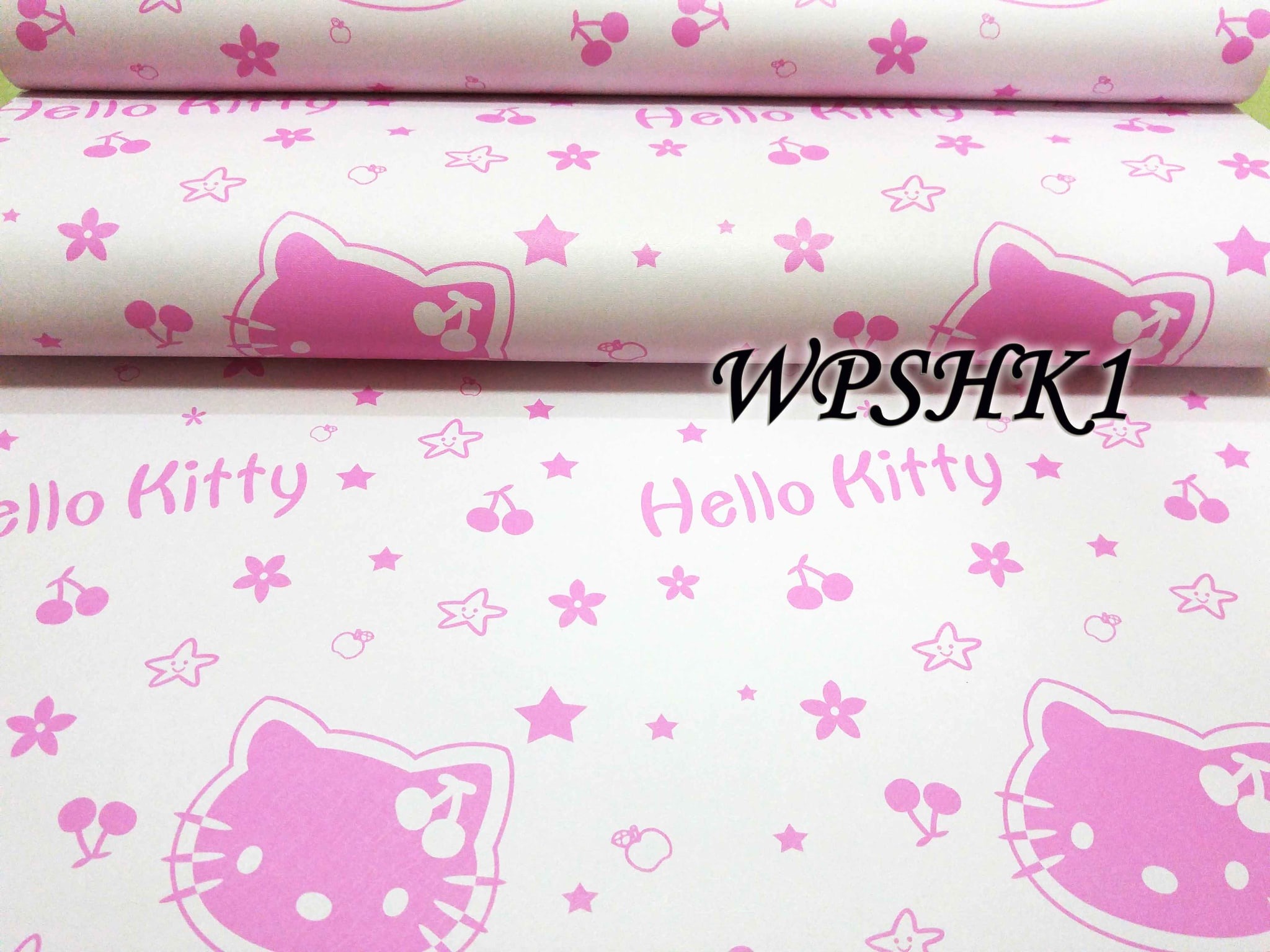 Stok Terbaru Wallpaper Sticker 45cmx5m Wpshk1 Pink - Wallpaper - HD Wallpaper 