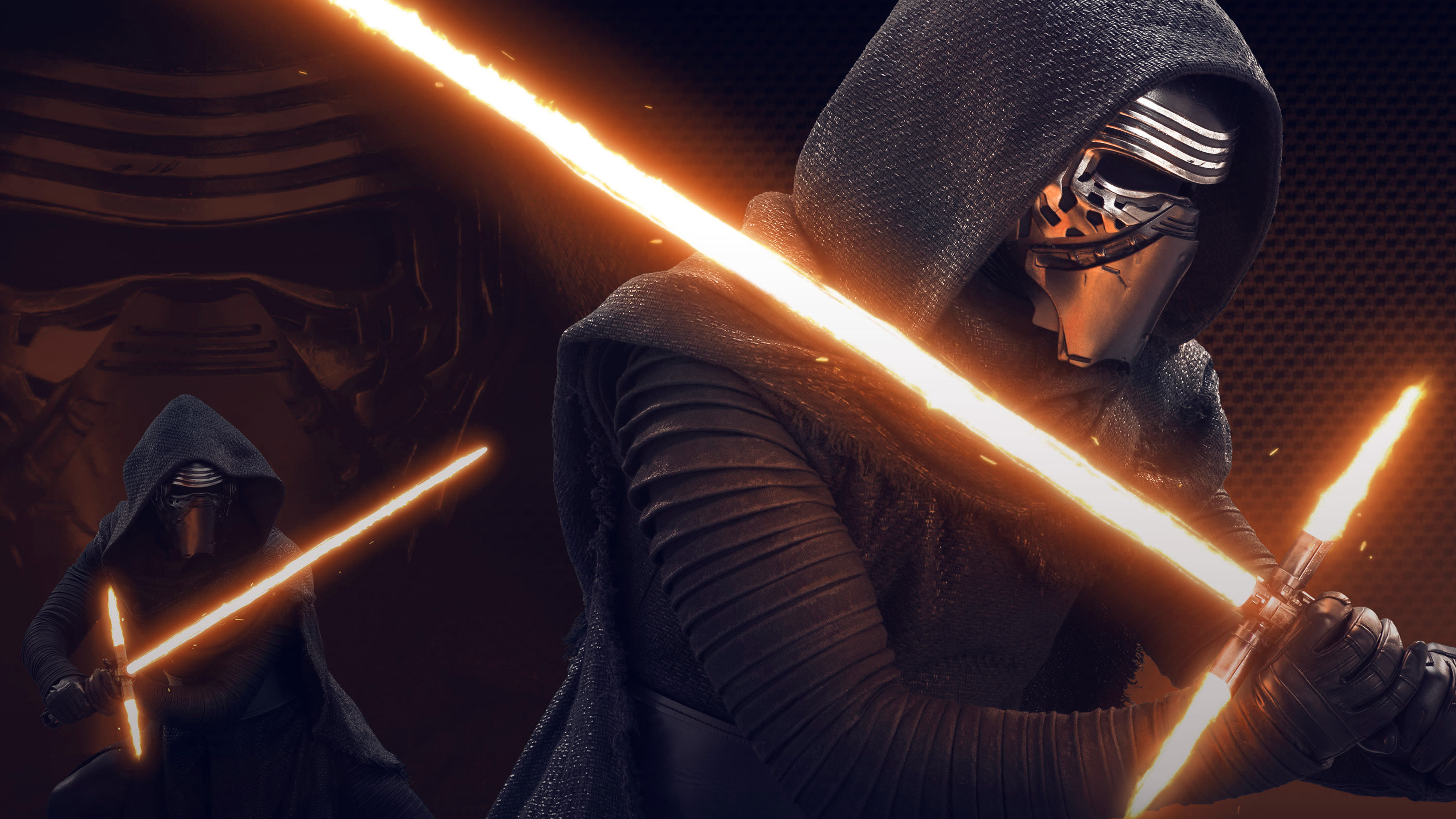 Star Wars 4k Wallpaper Kylo Ren - HD Wallpaper 