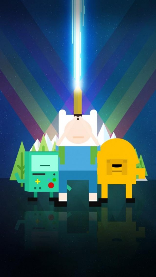 View Lock Screen Adventure Time Wallpaper Phone Pictures