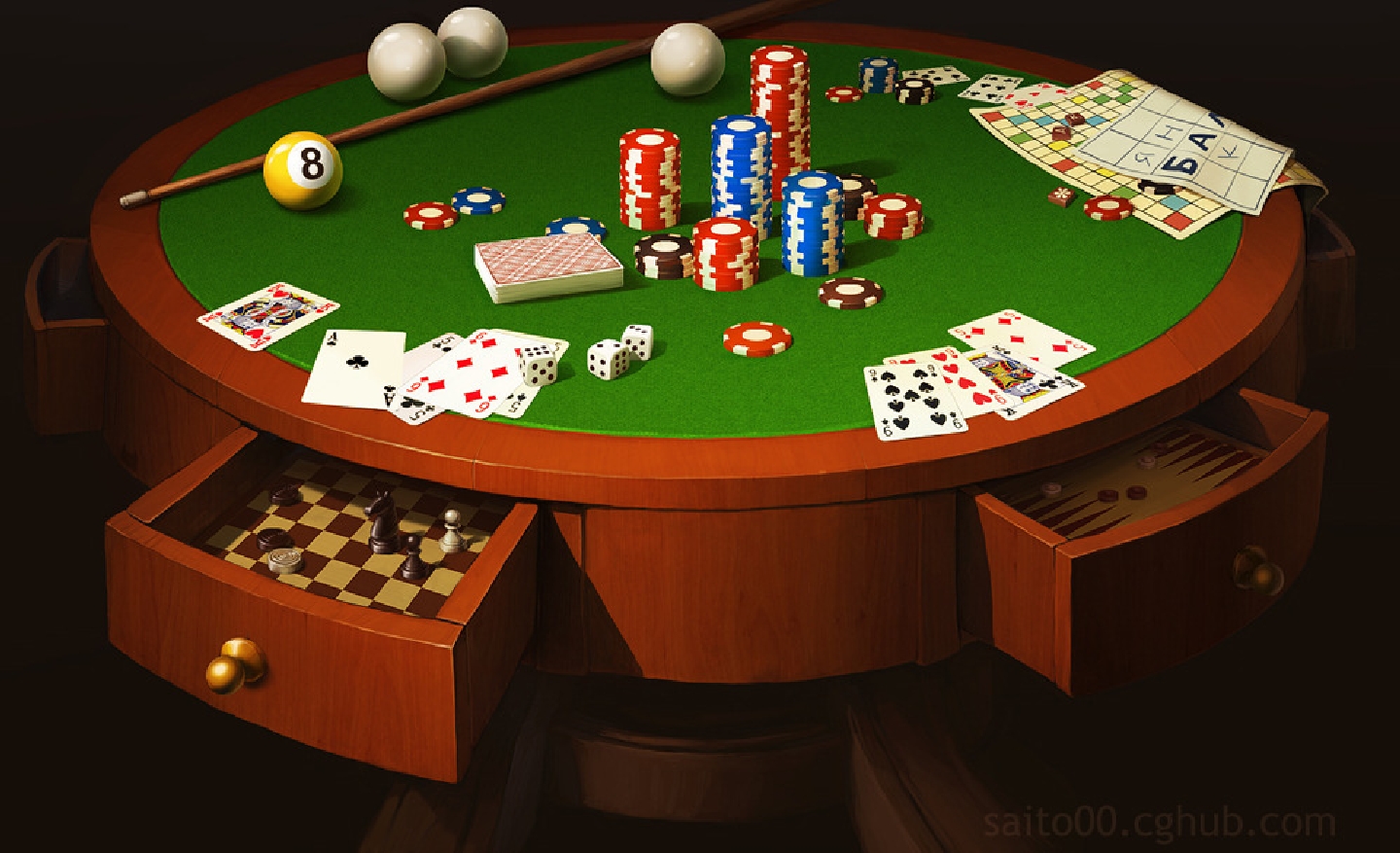 Poker Game Wallpapers - Poker Game Background - HD Wallpaper 
