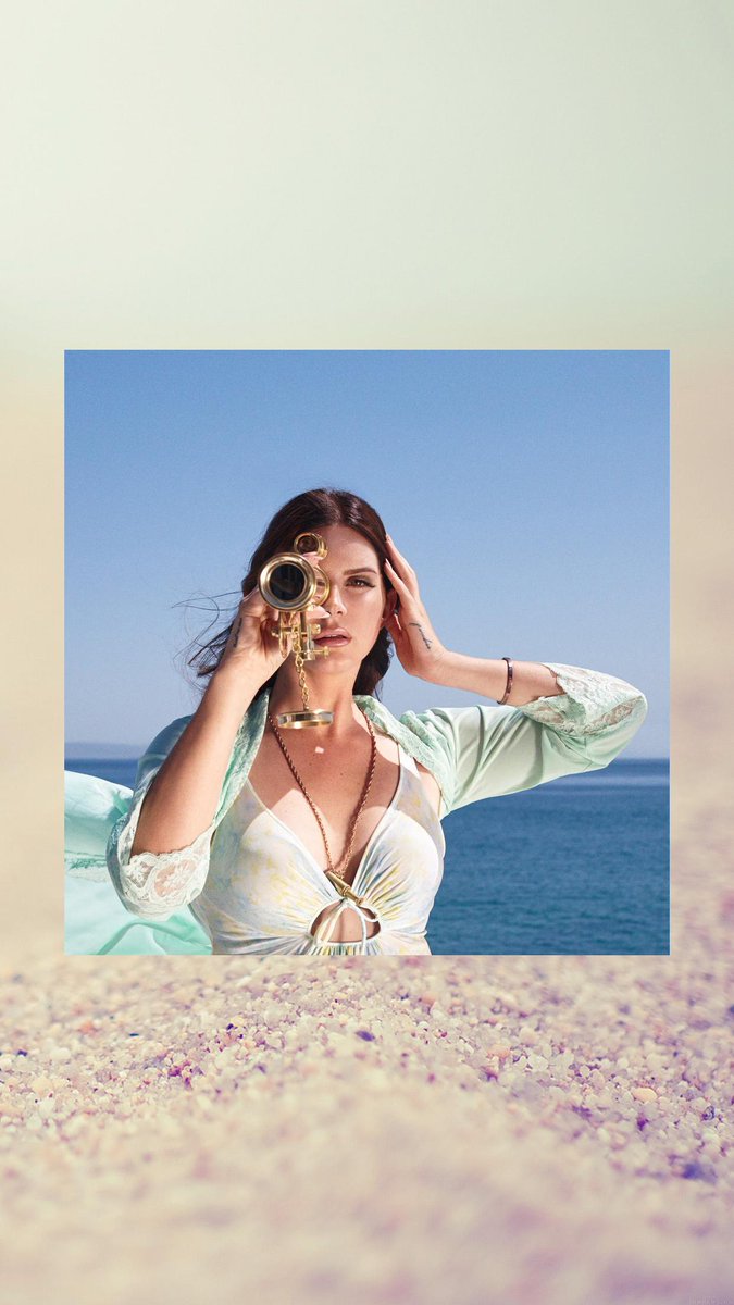 Lana Del Rey Blue Photoshoot - HD Wallpaper 