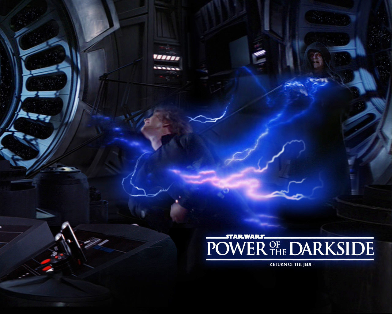 Power Of The Dark Side - Star Wars Dark Side Power - HD Wallpaper 