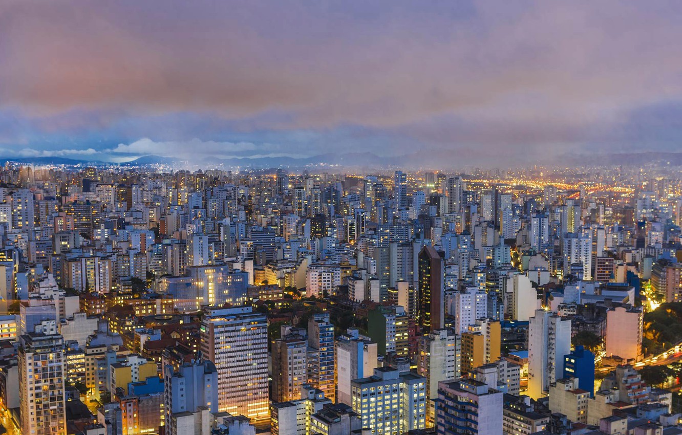 Photo Wallpaper Home, Panorama, Brazil, Sao Paulo - Sao Paulo Population 2019 - HD Wallpaper 