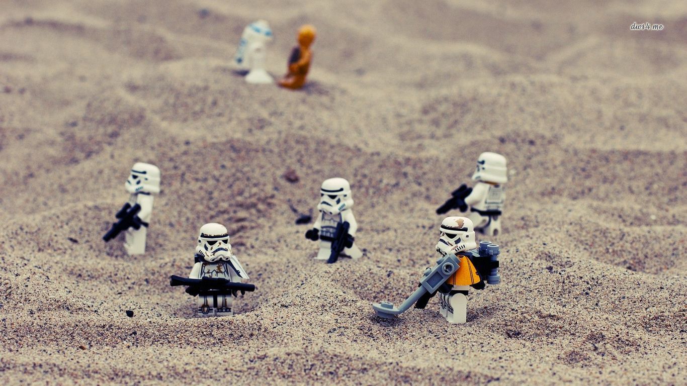 Lego Star Wars Background - HD Wallpaper 