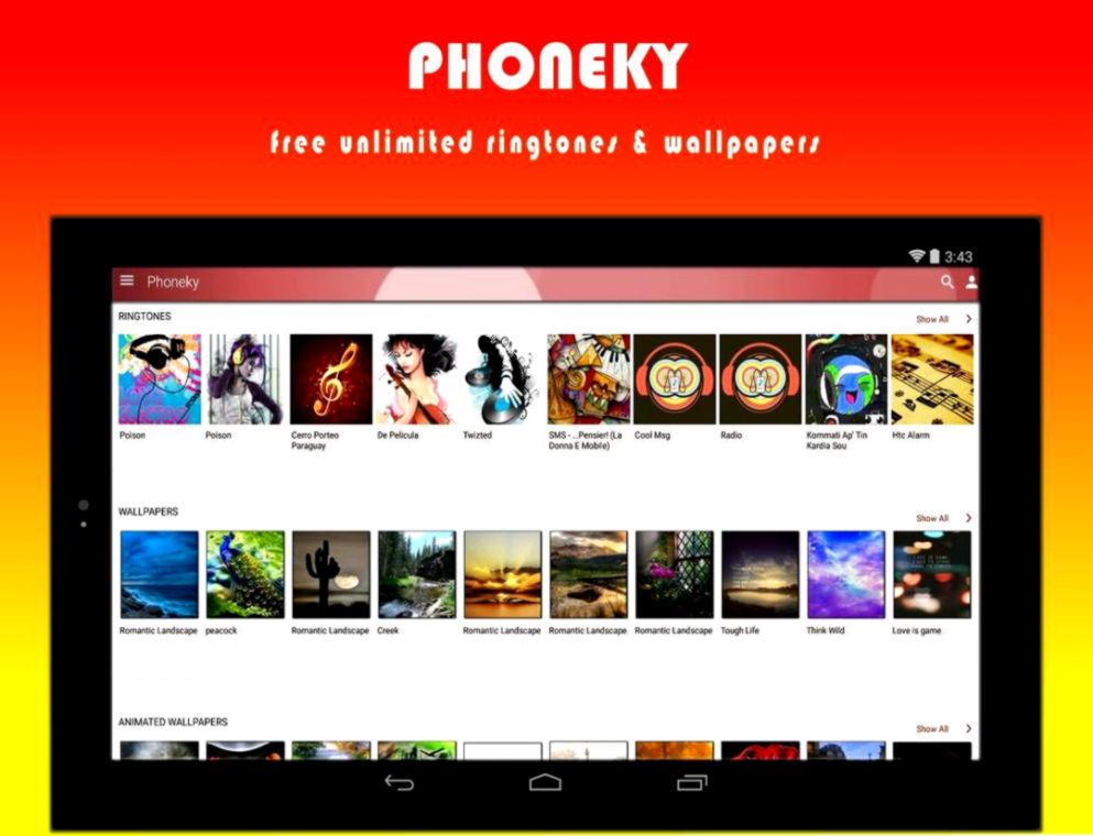 Phoneky Ringtones & Wallpaper Para Android Apk Baixar - Music - HD Wallpaper 
