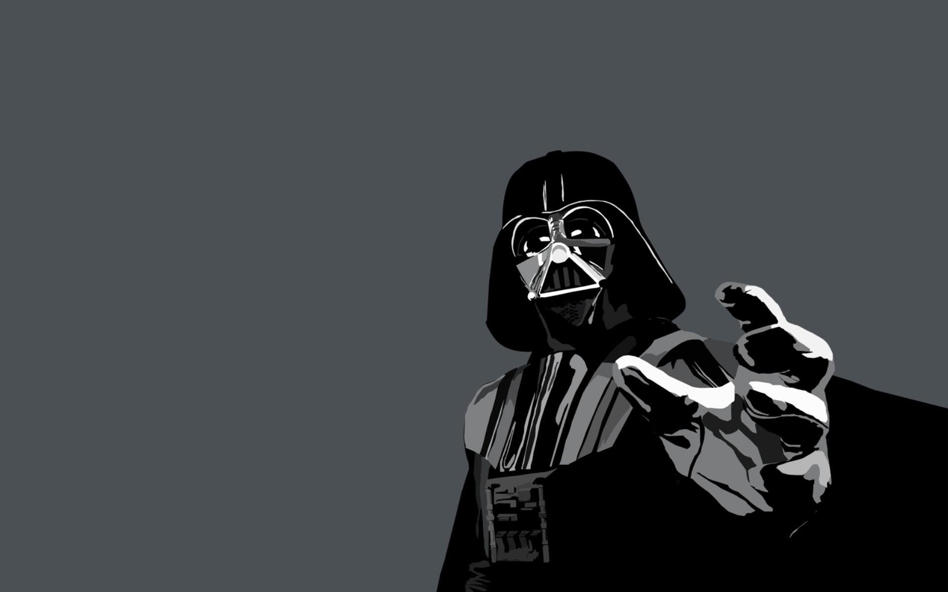 Darth Vader Illustration - HD Wallpaper 
