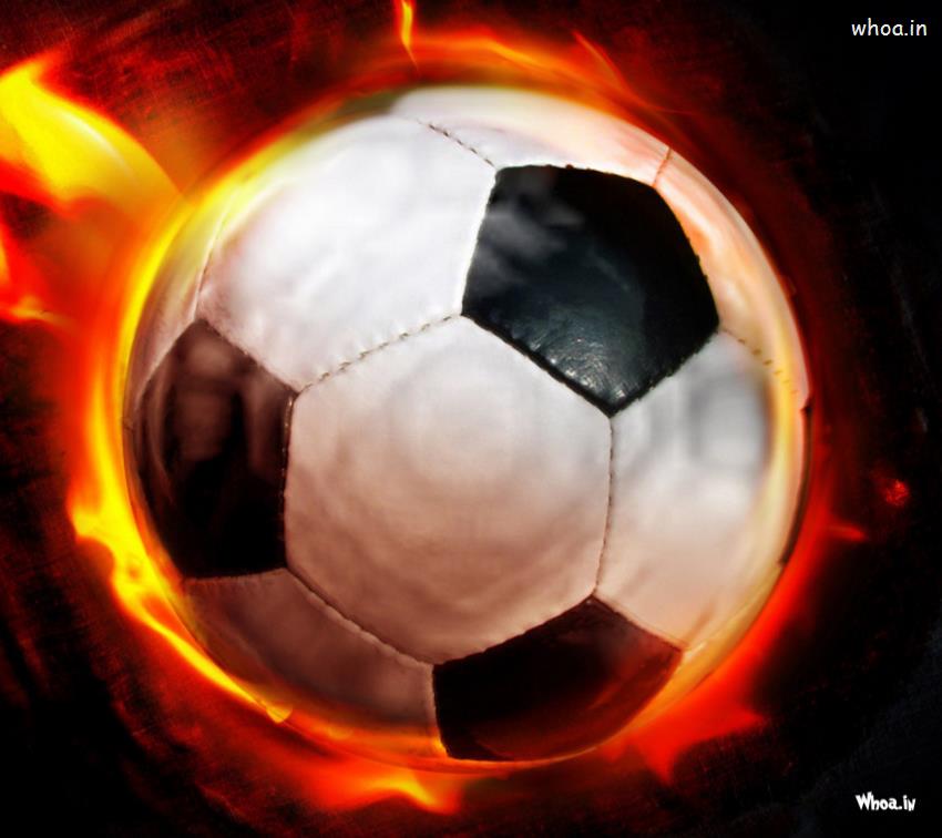 pic Foot Ball Images Hd fire football hd wallpaper for mobile