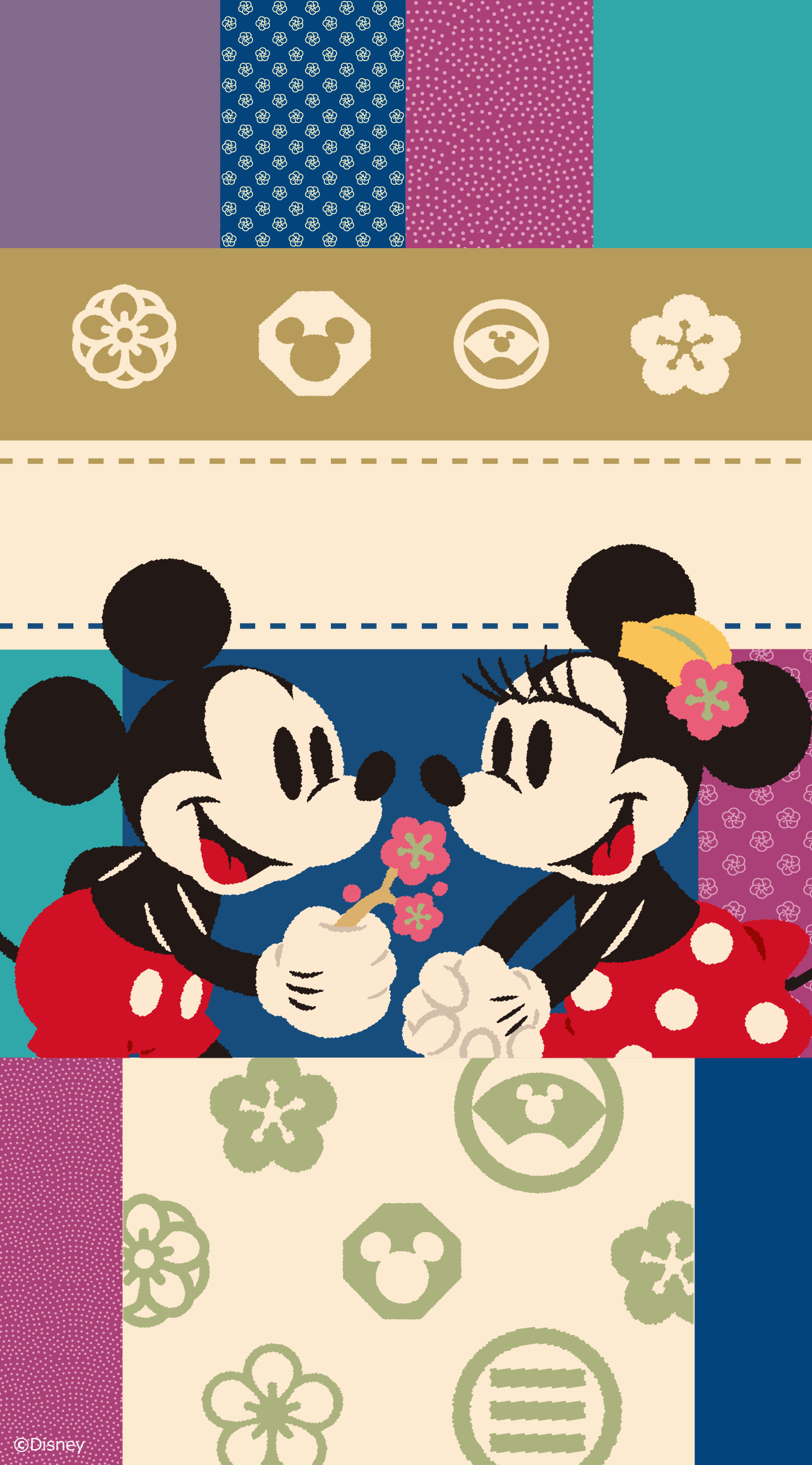 Mickey E Minnie 
 Data Src Tsum Tsum Wallpapers High - Vintage Wallpaper Mimi Mouse - HD Wallpaper 